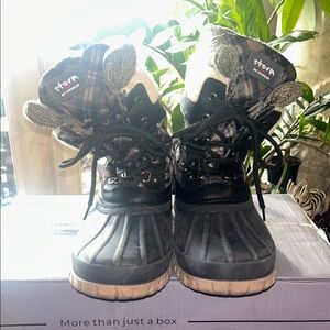 Cougar Storm Black and Tan Men's Boots